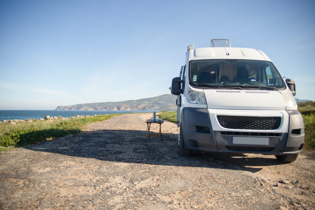 Wohnmobil im Sommer